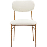 Sydhavnen Dining Chair, Cream/Gold, Set of 2-Furniture - Dining-High Fashion Home