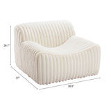 Osterbro Chair, Cream-Furniture - Chair-High Fashion Home