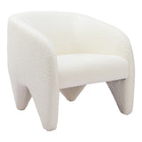 Lopta Chair, White-Furniture - Chair-High Fashion Home