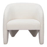 Lopta Chair, White-Furniture - Chair-High Fashion Home