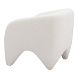 Lopta Chair, White-Furniture - Chair-High Fashion Home