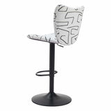 Elevate Bar Stool, White, Set of 2-Furniture-High Fashion Home