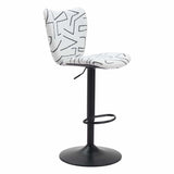 Elevate Bar Stool, White, Set of 2-Furniture-High Fashion Home