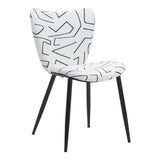 Prestige Dining Chair, White, Set of 2-Furniture - Dining-High Fashion Home
