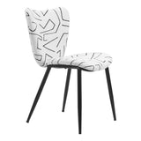 Prestige Dining Chair, White, Set of 2-Furniture - Dining-High Fashion Home