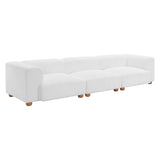 Tayte Sofa, White-Furniture - Sofas-High Fashion Home