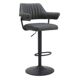 Erret Bar Stool, Gray-Furniture-High Fashion Home