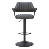 Erret Bar Stool, Gray-Furniture-High Fashion Home