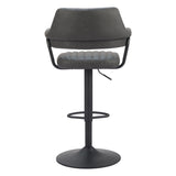 Erret Bar Stool, Gray-Furniture-High Fashion Home