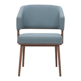 Poise Dining Chair, Azure Gray-Furniture - Dining-High Fashion Home