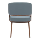 Poise Dining Chair, Azure Gray-Furniture - Dining-High Fashion Home