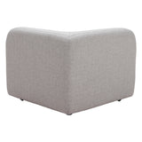 Biak Corner Chair, Gray-Furniture - Chair-High Fashion Home