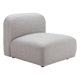 Biak Middle Chair, Gray-Furniture - Chair-High Fashion Home