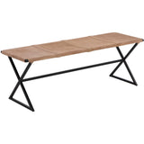 Elon Leather Bench by Sunpan