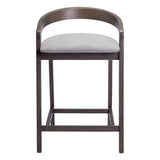 Troy Counter Stool, Dove Gray, Set of 2-Furniture-High Fashion Home