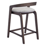 Troy Counter Stool, Dove Gray, Set of 2-Furniture-High Fashion Home
