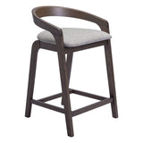 Troy Counter Stool, Dove Gray, Set of 2-Furniture-High Fashion Home