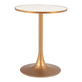 Bite Bistro Table, Beige-Furniture - Accent Tables-High Fashion Home