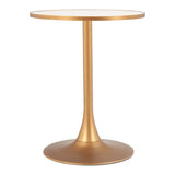 Bite Bistro Table, Beige-Furniture - Accent Tables-High Fashion Home
