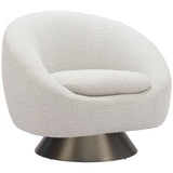 Modan Swivel Chair, Misty Gray-Furniture - Chair-High Fashion Home