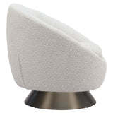 Modan Swivel Chair, Misty Gray-Furniture - Chair-High Fashion Home