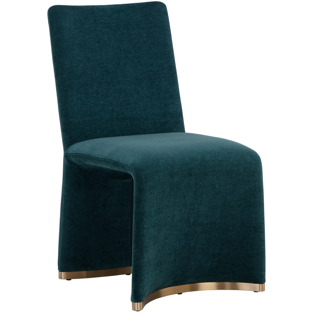 Iluka Dining Chair, Danny Teal, Set of 2-Furniture - Dining-High Fashion Home