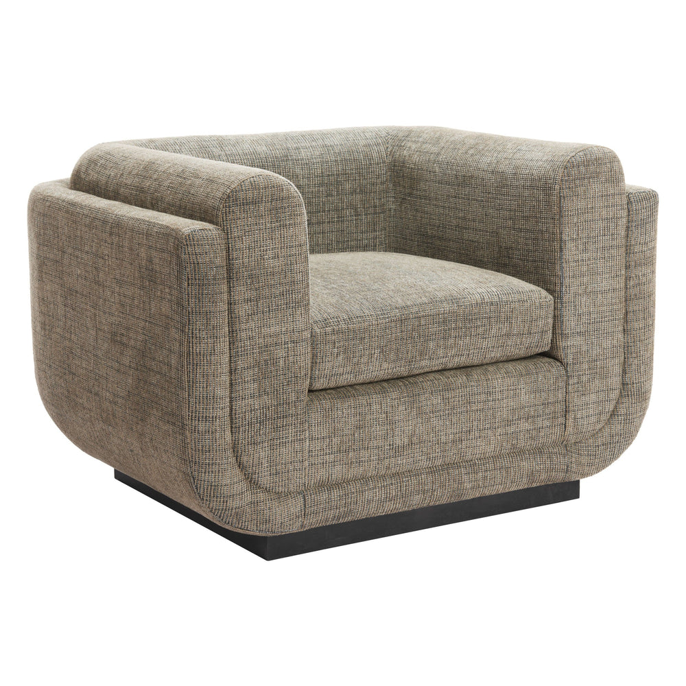 Sereneu Chair, Green Tweed-Furniture - Chair-High Fashion Home