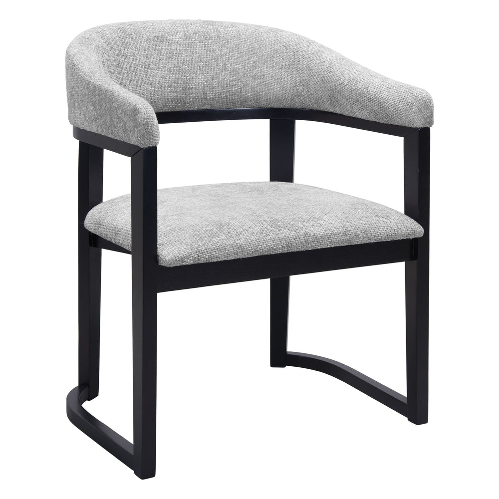 Anasa Dining Chair, Gray-Furniture - Dining-High Fashion Home