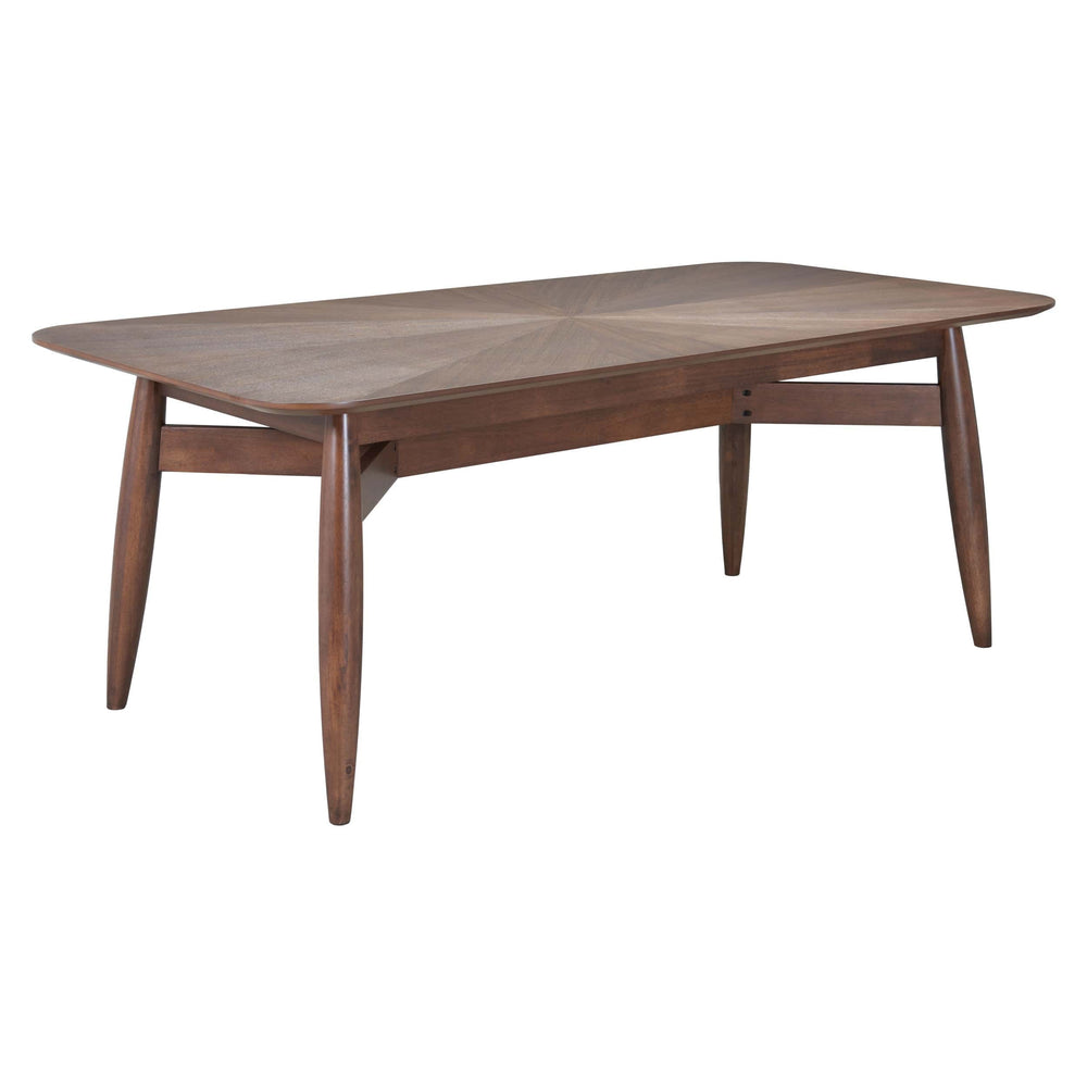 Silea Rectangular Dining Table, Espresso-Furniture - Dining-High Fashion Home