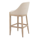 Calmo Bar Stool, Beige-Furniture-High Fashion Home