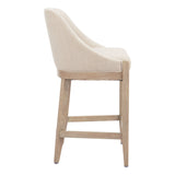 Calmo Counter Stool, Beige-Furniture-High Fashion Home