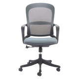 Delo Office Chair, Gray-Furniture - Office-High Fashion Home