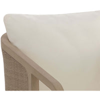 Palermo Dining Chair, Stinson Cream/Drift Brown-Furniture - Chairs-High Fashion Home