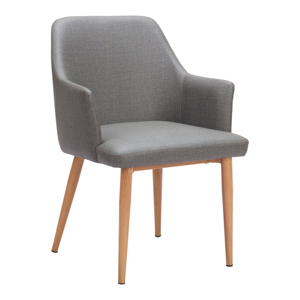 Wisom Dining Chair, Gray, Set of 2-Furniture - Dining-High Fashion Home