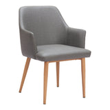 Wisom Dining Chair, Gray, Set of 2-Furniture - Dining-High Fashion Home