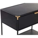 Doone Nightstand, Black