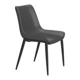 Magnus Dining Chair, Black, Set of 2-Furniture - Dining-High Fashion Home