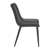 Magnus Dining Chair, Black, Set of 2-Furniture - Dining-High Fashion Home
