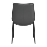 Magnus Dining Chair, Black, Set of 2-Furniture - Dining-High Fashion Home