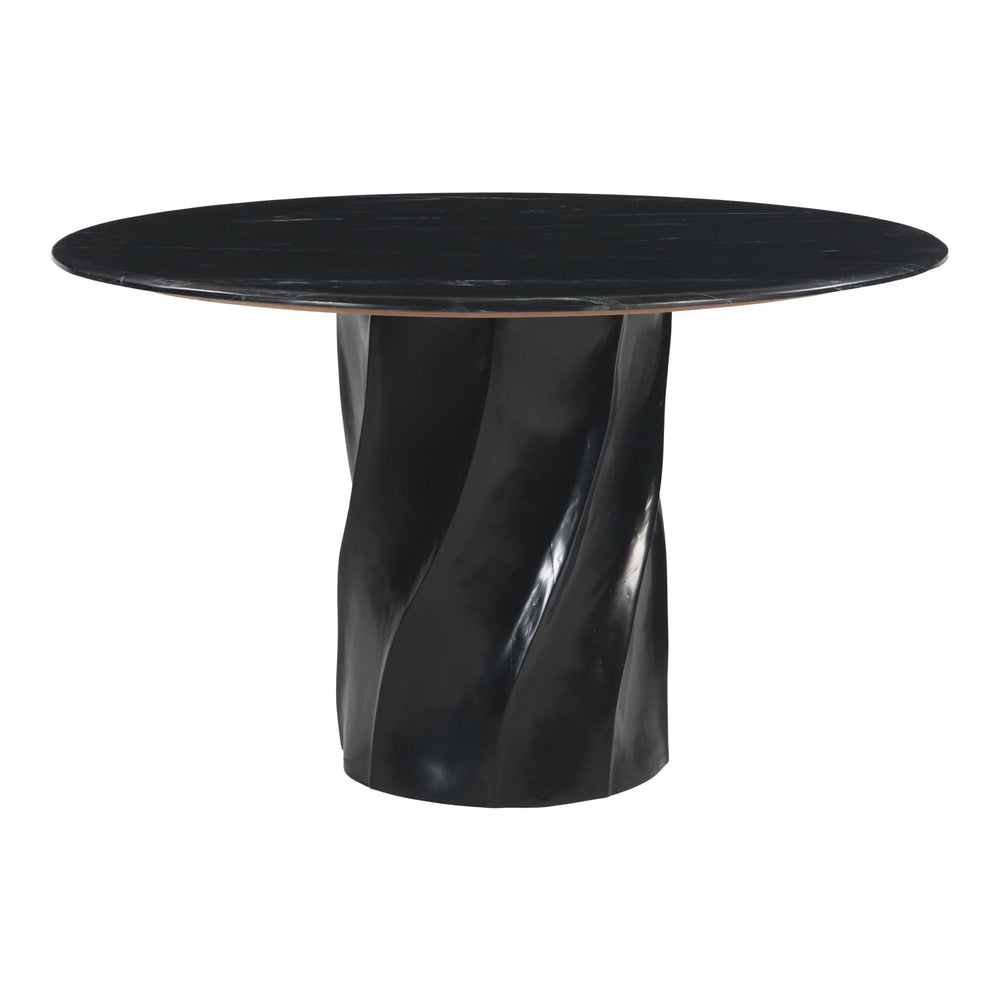 Kuro Dining Table, Black-Furniture - Dining-High Fashion Home