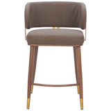 Brew Counter Stool, Brown/Walnut