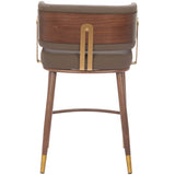 Brew Counter Stool, Brown/Walnut