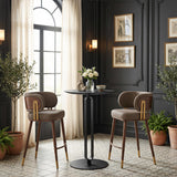 Brew Counter Stool, Brown/Walnut