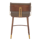 Brew Counter Stool, Brown-Furniture-High Fashion Home
