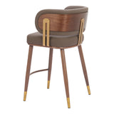 Brew Counter Stool, Brown-Furniture-High Fashion Home