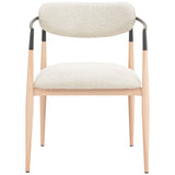Equinox Dining Chair, Oyster Gray/Natural, Set of 2