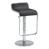Equino Bar Stool, Black-Furniture-High Fashion Home