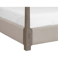 Danette King Bed, Zenith Taupe Grey-Furniture - Bedroom-High Fashion Home