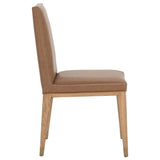 Kalla Dining Chair, Milliken Cognac, Set of 2