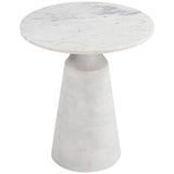 Lirio Side Table, White